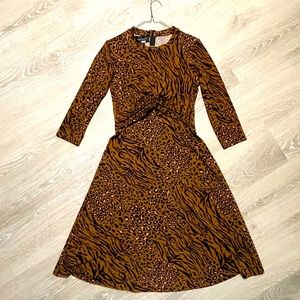 Donna Morgan Animal Print Dress
